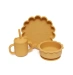 Bol con Ventosa Petit Monkey Lion Ochre 