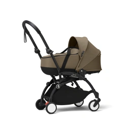 Cochecito silla + capazo newborn shell Stokke YOYO³ Toffe (Chasis Negro) - imagen