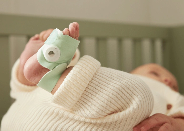 Розумний монітор-шкарпетка для немовлят OWLET Dream Sock + камера Cam2 - EU - Mint-45 Розумний монітор-шкарпетка для немовлят OWLET Dream Sock + камера Cam2 - EU - Mint-45 - зображення