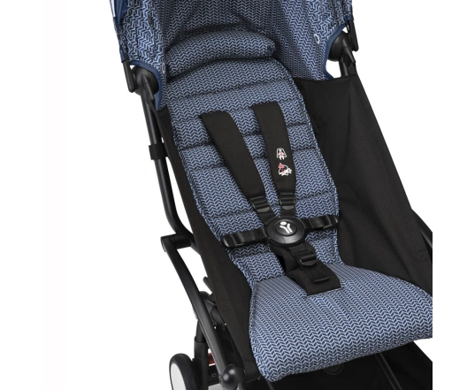 Silla de paseo Stokke YOYO³  Blue Air France (сhasis Black)