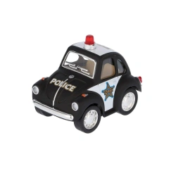 Міні поліцейська машина Tutete чорна - зображення