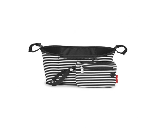 Organizador para el carrito Skip Hop blanco y negro