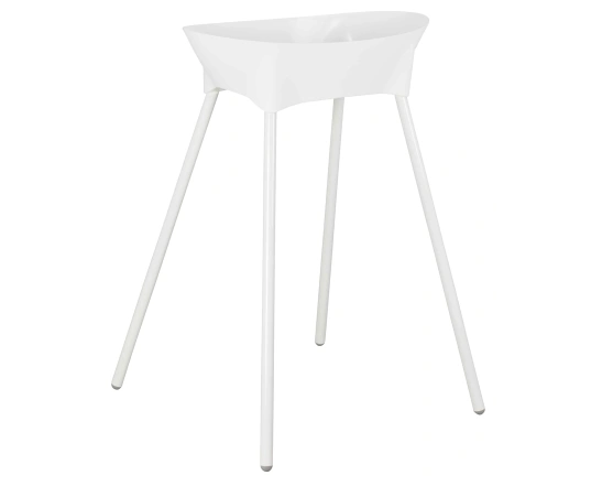 Bañera + soporte + desagüe + posicionador  LUMA Blanco