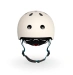 Casco infantil Scoot and Ride 45-51 cm (XXS-S) Gris claro (con linterna)