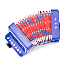 Acordeon con libro de musica New Classic Toys - Azul  - imagen