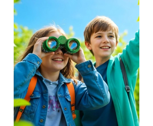 Construye tus Binoculares KidzLabz 4M