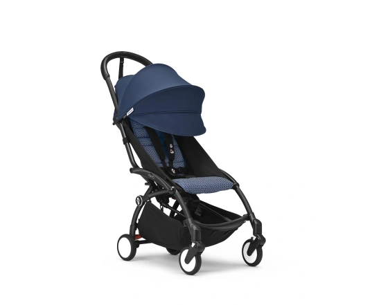 Cochecito silla + capazo Stokke YOYO³ Air france/Navy blue (Chasis Blanco)