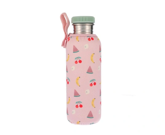 Botella acero con funda Tutete fruits 750ml 