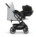 Прогулянкова коляска Cybex Beezy BLK Fog Grey