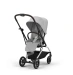 Універсальна коляска 2 в 1 Cybex Eezy S Twist+2 із люлькою Cot S - Fog Grey