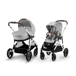 Cochecito silla + capazo Cybex Gazelle S -  SLV Lava Grey - imagen