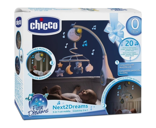 Móvil de cuna Chicco Next2Dreams neutral