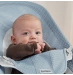 Hamaca Balance Soft BabyBjörn Tejido Mesh - Azul Cielo/Blanco