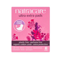 Натуральні гігієнічні прокладки Natracare Ultra Extra Pads 8ш - зображення