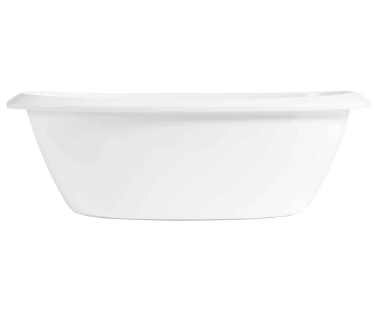 Bañera + soporte + desagüe + posicionador  LUMA Blanco