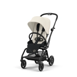 Прогулянкова коляска Cybex Eezy S Twist Plus 2 - BLK Canvas White - зображення