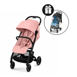 Silla de paseo Cybex Beezy BLK Candy Pink + Burbuja de lluvia - imagen