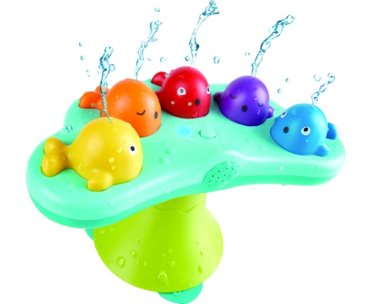 Fuente Musical con Ballenas Hape
