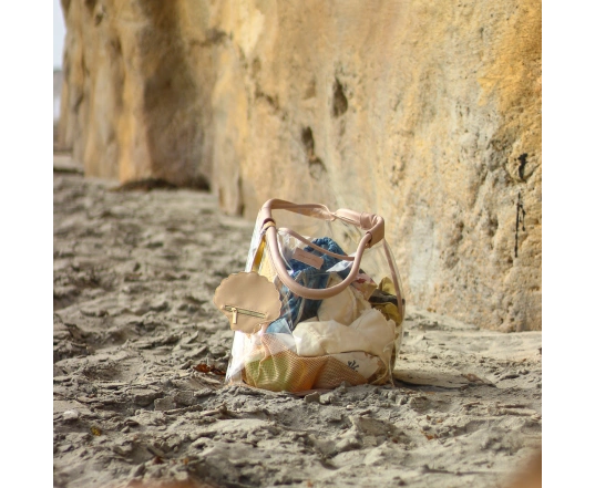 Bolso de playa Play and store - Pink