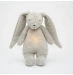 Музичний зайчик з нічником MOONIE - Gray Natur