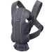 Mochila porta Bebé Mini BabyBjörn tejido mesh - Antracita