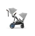Універсальна коляска 2 в 1 Cybex e-Gazelle S - SLV Stone Grey