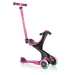 Patinete GLOBBER  GO UP Comfort Light Rosa con ruedas iluminadas, 1+