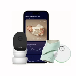 Розумний монітор-шкарпетка для немовлят OWLET Dream Sock + камера Cam2 - EU - Mint - зображення