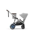 Універсальна коляска 2 в 1 Cybex e-Gazelle S - SLV Stone Grey