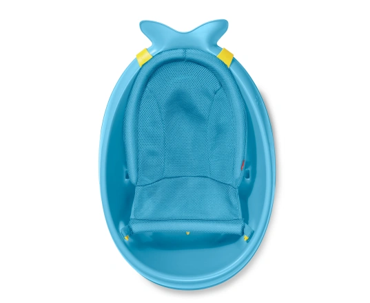 Bañera Smart Sling Ballena de 3 etapas Skip Hop - Azul