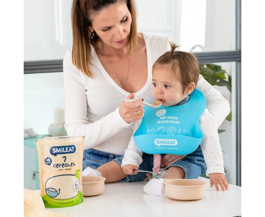 Papilla de 7 cereales ecologica Smileat (200g)