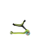 Самокат Globber Go Up ACTIVE Lights Зелений лайм