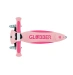 Самокат Globber Go Up DELUXE Lights Пастельно-рожевий