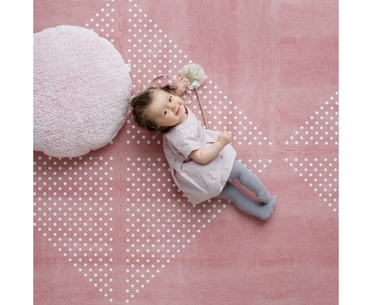 TODDLEKIND Alfombra de juego -  Earth Ash Rose