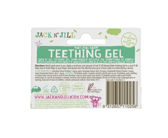 Gel Jack N Jill par dolor de encias 15 gr.