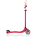 Patinete GLOBBER PRIMO PLUS LIGHTS, Rojo, 3+