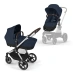 Універсальна коляска 2 в 1 Cybex EOS Lux - SLV Ocean Blue 