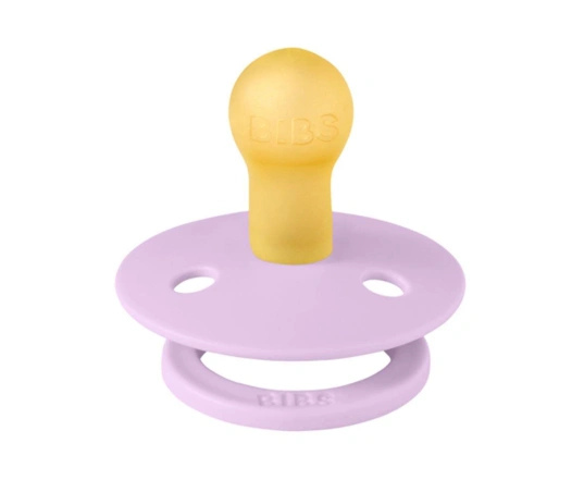 Пустушка BIBS Colour Round Violeta Sky 6-18 M