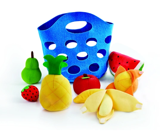 Cesta de Frutas de Tela Hape