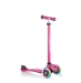 Patinete GLOBBER  GO UP Comfort Light Rosa con ruedas iluminadas, 1+