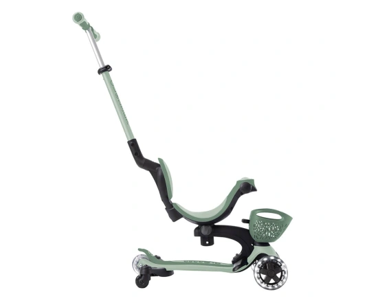 Самокат Globber Go Up Baby Lights 360 Olive
