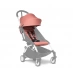 Silla de paseo Stokke YOYO³ + textil BABYZEN 6+ - Ginger (Chasis Blanco)