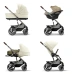 Універсальна коляска 2 в 1 Cybex Balios S Lux Seashell Beige