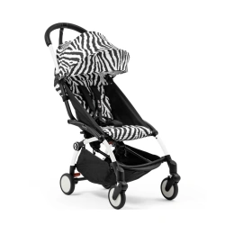Прогулянкова коляска Stokke YOYO³ з 6 місяців Zebra (шасі White) - зображення