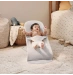 Hamaca Balance Soft BabyBjörn Tejido Mesh - Plata/Blanco