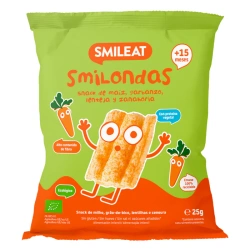 Smilondas de zanahoria 25g ECO Smileat - imagen