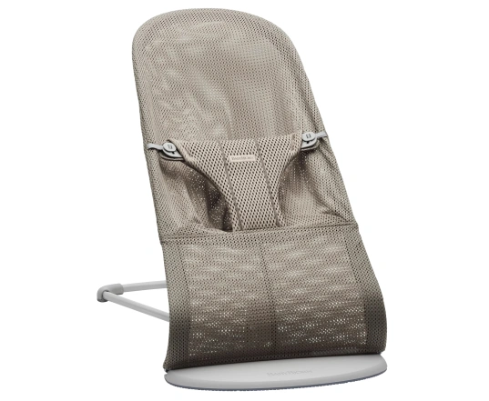 Hamaca Bliss BabyBjörn Tejido Mesh - Gris Arena