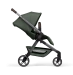 Cochecito completo Joolz Hub2 silla + capazo + organizador + protector lluvia Forest green