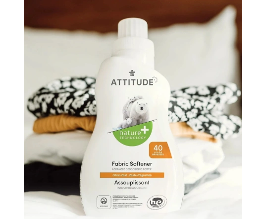 Suavizante para la ropa infantil ATTITUDE - limón (1000 ml)  