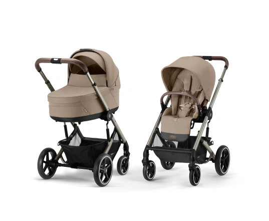 Cochecito silla + capazo Cybex Balios S Lux Almond Beige